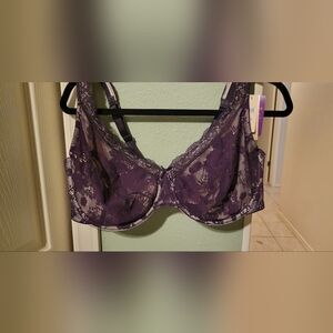 Cacique Deep Purple Lace Bra